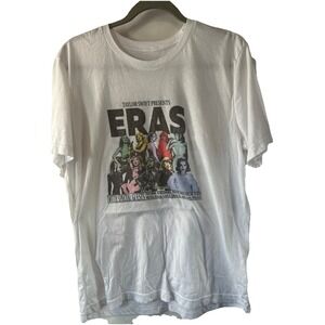 Taylor swift Eras Tour Tshirt, Medium… Note Small Hole